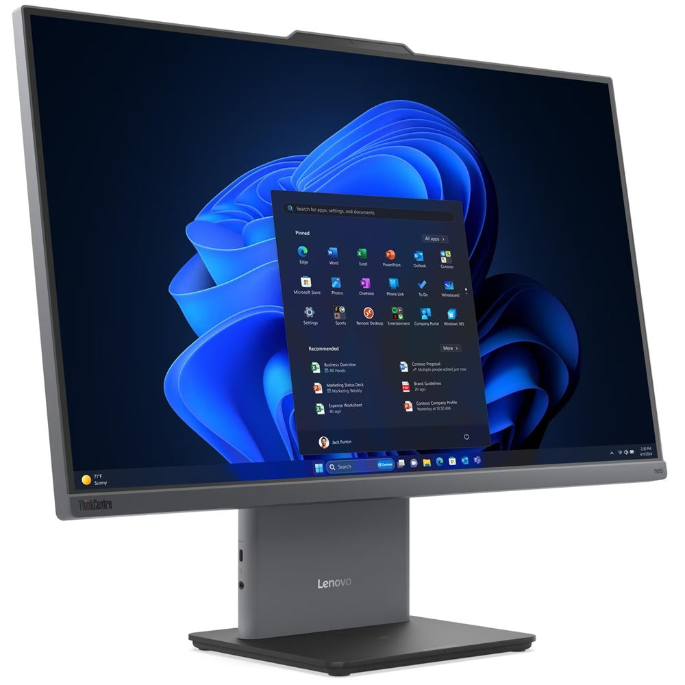 Lenovo ThinkCentre neo 50a 27 Gen 6 All-in-One Desktop PC – Core Ultra 7 256V / 27″ FHD / 16GB RAM / 512GB SSD / Win 11 Pro (13QF001GSA) image 2