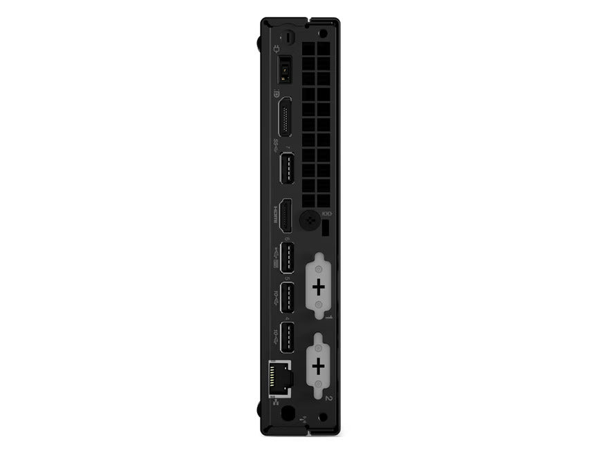 Lenovo ThinkCentre M70q Gen 3 Desktop PC – Core i5-12400T / 8GB RAM / 512GB SSD / Win 11 Pro (11T30095SA) — front view