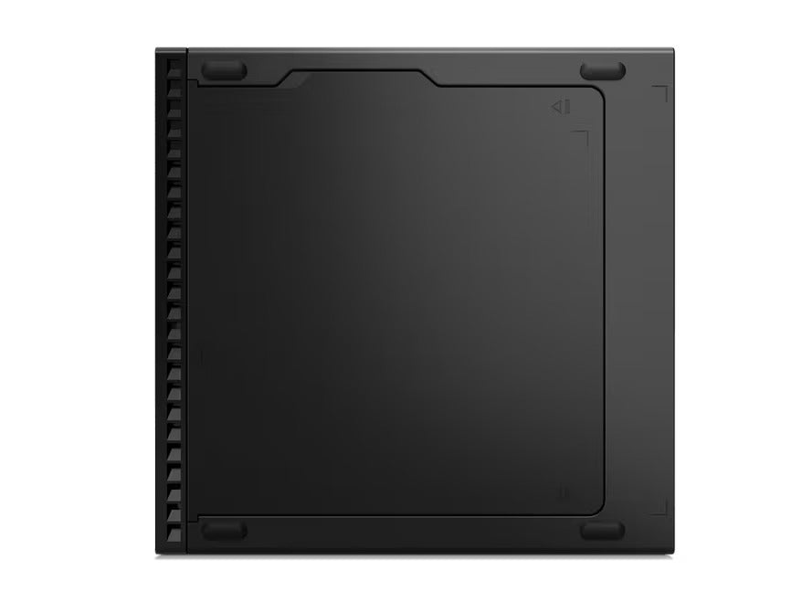 Lenovo ThinkCentre M70q Gen 3 Desktop PC – Core i5-12400T / 8GB RAM / 512GB SSD / Win 11 Pro (11T30095SA) — side view