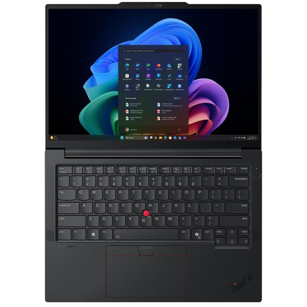 Lenovo ThinkPad E14 Gen 8 Notebook PC – Core Ultra 5 325 / 14″ WUXGA / 16GB RAM / 512GB SSD / Win 11 Pro (21Y60027ZA) — rear 