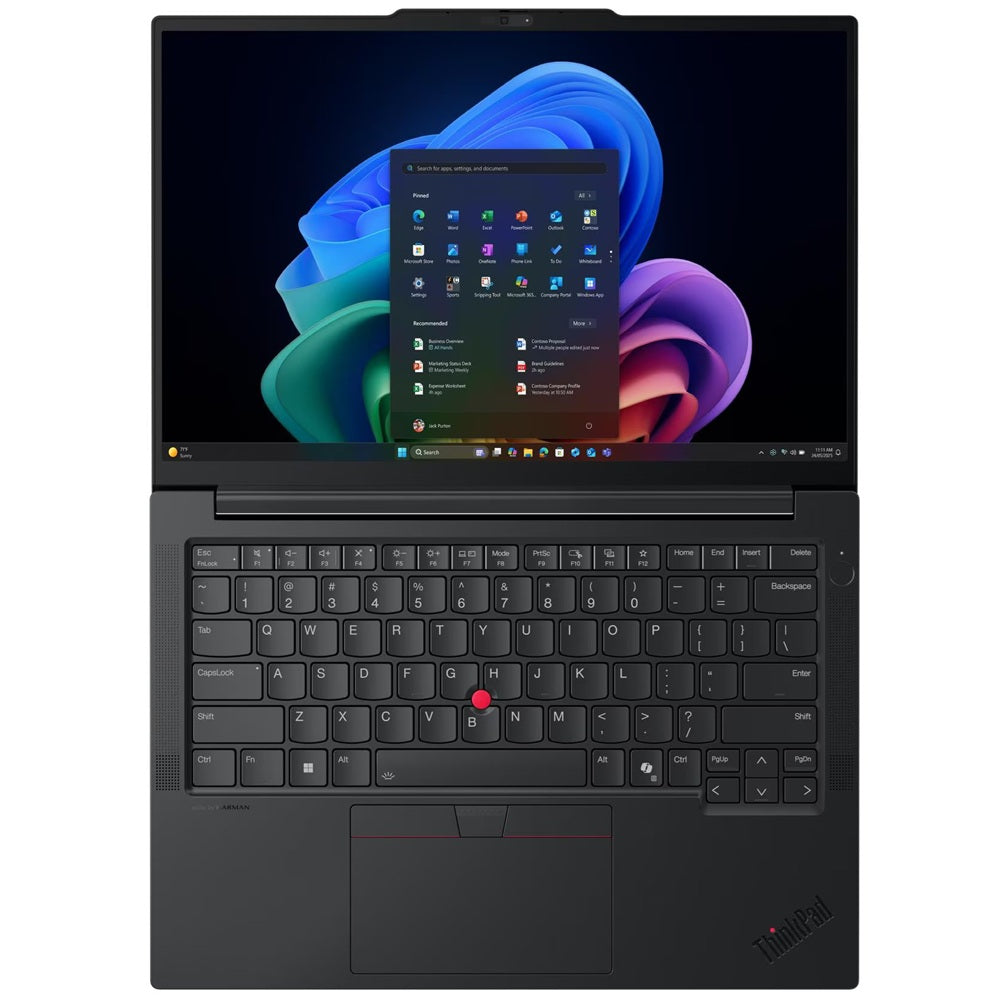 Lenovo ThinkPad E14 Gen 8 Notebook PC – Core Ultra 7 355 / 14″ WUXGA / 16GB RAM / 1TB SSD / Win 11 Pro (21Y60029ZA) — rear vi