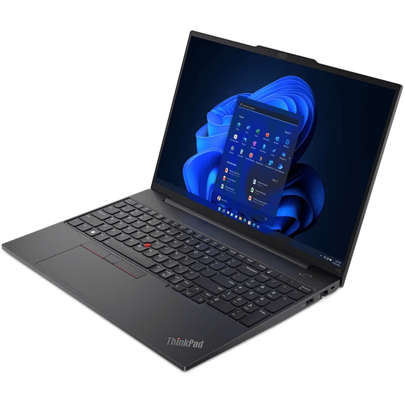 Lenovo ThinkPad E16 Gen 1 Notebook PC – Ryzen 7-7730U / 16.0″ WUXGA / 8GB RAM / 512GB SSD / Win 11 Pro / Graphite Black (21JT