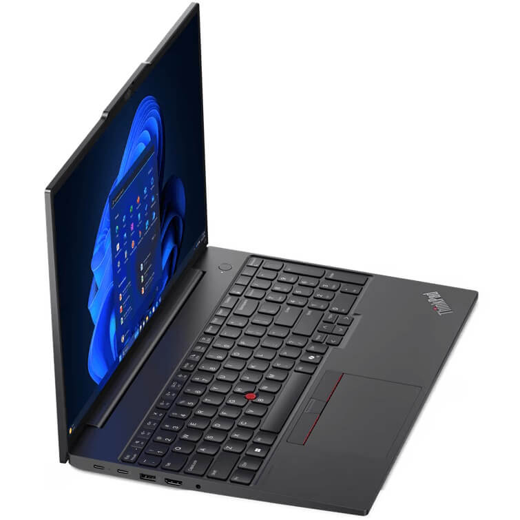Lenovo ThinkPad E16 Gen 2 Notebook PC – Ryzen 5 7535HS / 16″ WUXGA / 8GB RAM / 512GB SSD / Win 11 Pro (21M50018ZA) — front vi