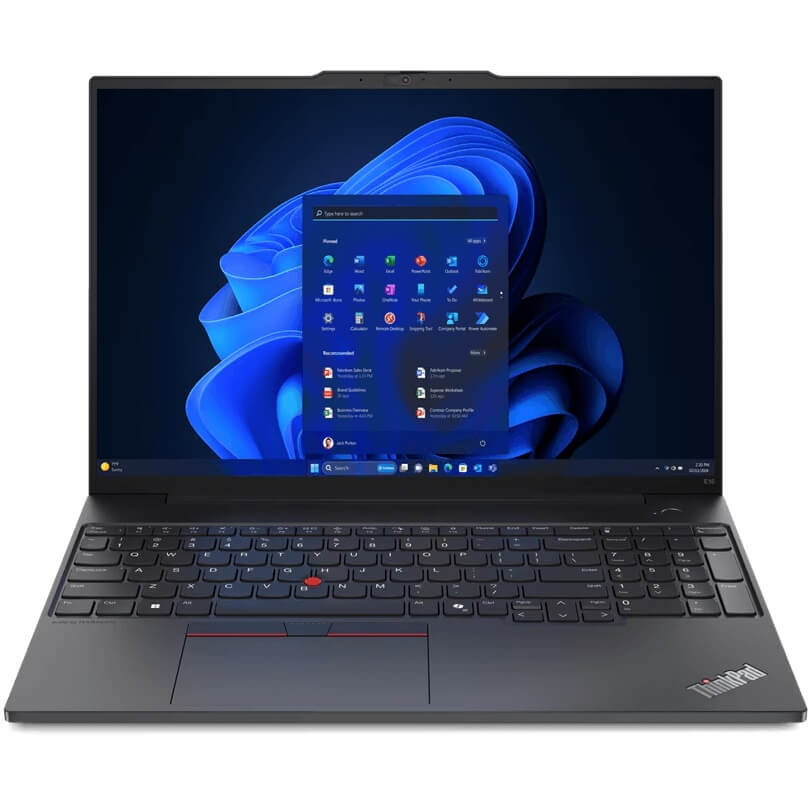 Lenovo ThinkPad E16 Gen 2 Notebook PC – Core Ultra 7 155H / 16″ WUXGA / 32GB RAM / 1TB SSD / Win 11 Pro (21MA000NZA)