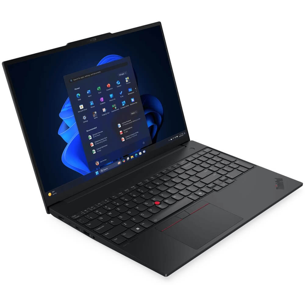 Lenovo ThinkPad E16 Gen 3 Notebook PC – Core Ultra 7 255H / 16″ WUXGA / 16GB RAM / 1TB SSD / Win 11 Pro (21SR005BZA) — front 