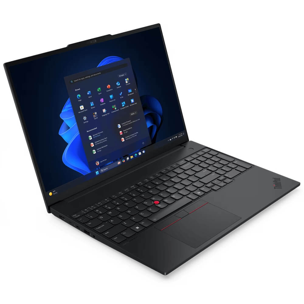 Lenovo ThinkPad E16 Gen 3 Notebook PC – Core 7 240H / 16″ WUXGA / 16GB RAM / 1TB SSD / Win 11 Pro (21TF0053ZA) — front view