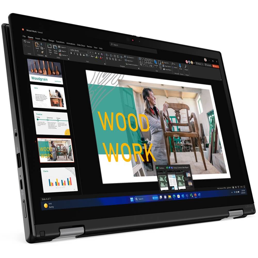 Lenovo ThinkPad L13 2-in-1 Gen 5 Notebook PC – Core Ultra 5 125U / 13.3″ WUXGA Touch / 16GB RAM / 512GB SSD / 4G LTE / Win 11