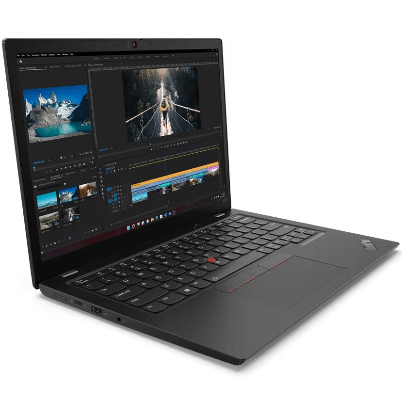 Lenovo ThinkPad L13 Gen 3 Notebook PC – Core i5-1235U / 13.3″ WUXGA / 8GB RAM / 256GB SSD / LTE / Win 11 Pro / Thunder Black 