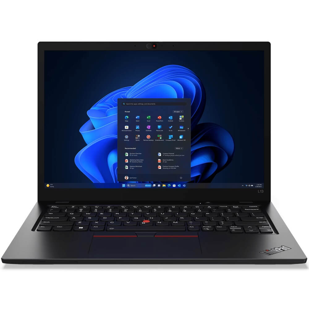 Lenovo ThinkPad L13 Gen 5 Notebook PC – Core Ultra 7 155U / 13.3″ WUXGA / 16GB RAM / 512GB SSD / LTE / Win 11 Pro / Black (21