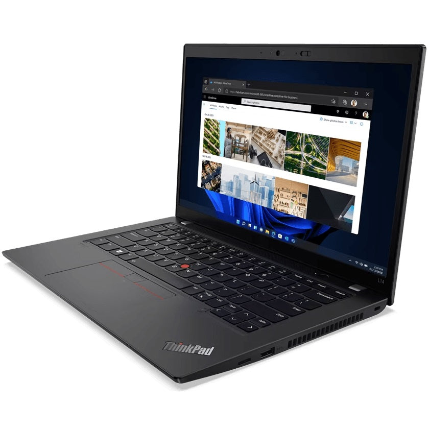 Lenovo ThinkPad L14 Gen 3 Notebook PC – Core i7-1255U / 14.0″ FHD / 8GB RAM / 512GB SSD / LTE / Win 11 Pro / Black (21C1000QZ