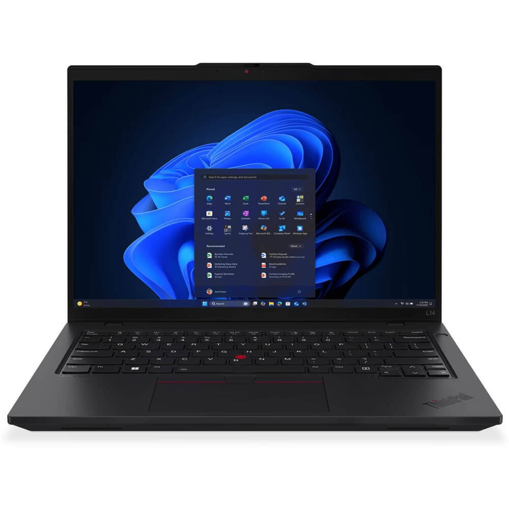 Lenovo ThinkPad L14 Gen 6 Notebook PC – Core Ultra 7 255U / 14″ WUXGA / 32GB RAM / 1TB SSD / 4G LTE / Win 11 Pro (21S6007WZA)