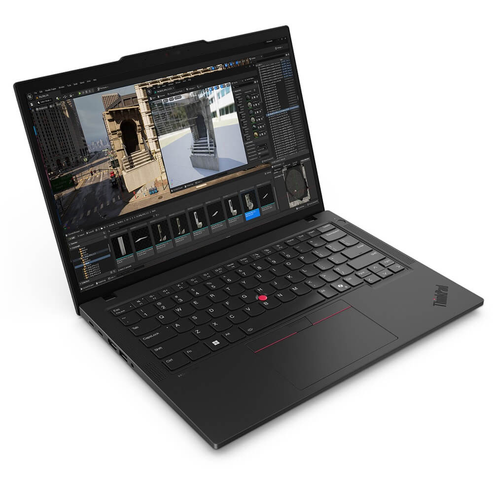 Lenovo ThinkPad P14s Gen 5 Notebook PC – Core Ultra 7 155H / 14.5″ WUXGA / 16GB RAM / 512GB SSD / NVIDIA RTX 500 4GB / Win 11