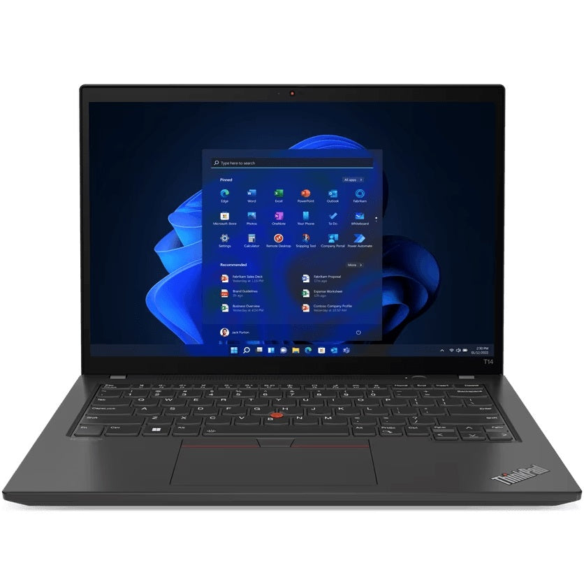 Lenovo ThinkPad T14 Gen 3 Notebook PC – Core i7-1255U / 14.0″ WUXGA / 16GB RAM / 512GB SSD / LTE / Win 11 Pro (21AH00AQZA)