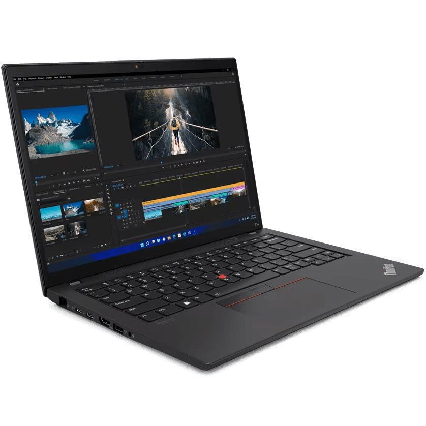 Lenovo ThinkPad T14 Gen 3 Notebook PC – Core i7-1255U / 14.0″ WUXGA / 16GB RAM / 512GB SSD / LTE / Win 11 Pro (21AH00AQZA) — 