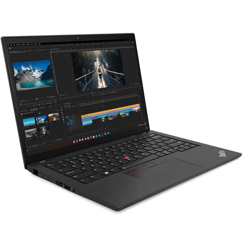 Lenovo ThinkPad T14 Gen 4 Notebook PC – Core i7-1355U / 14.0″ WUXGA / 16GB RAM / 512GB SSD / LTE / Win 10 Pro (21HD000VZA) — 