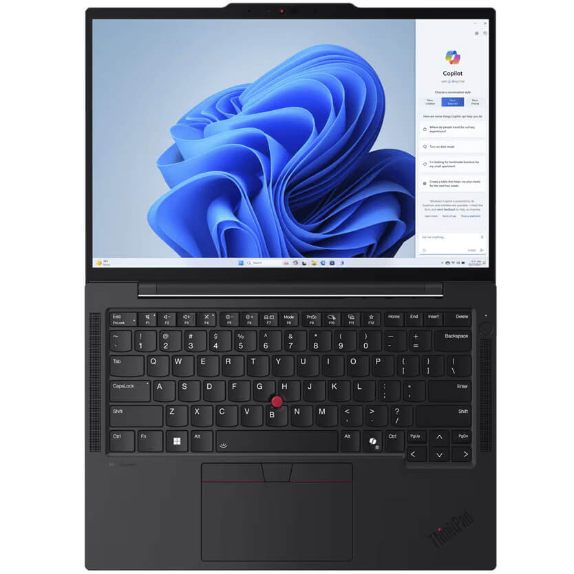 Lenovo ThinkPad T14s Gen 5 Notebook PC – Core Ultra 7 155U / 14″ WUXGA / 16GB RAM / 1TB SSD / LTE / Win 11 Pro (21LS000PZA) —
