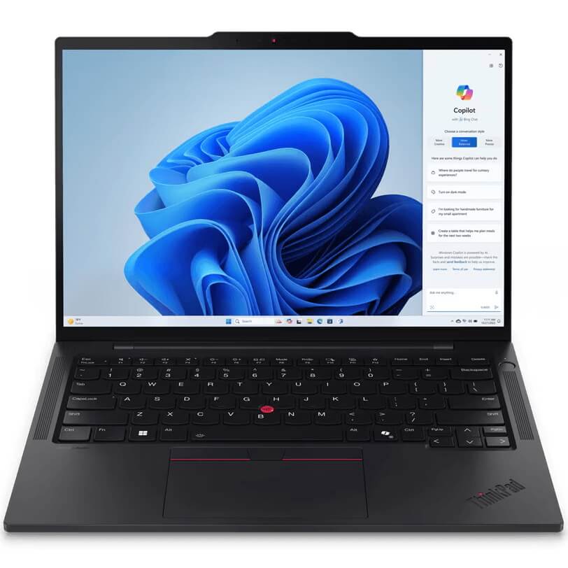 Lenovo ThinkPad T14s Gen 5 Notebook PC – Core Ultra 7 155U / 14″ WUXGA / 16GB RAM / 512GB SSD / LTE / Win 11 Pro (21LS000TZA)