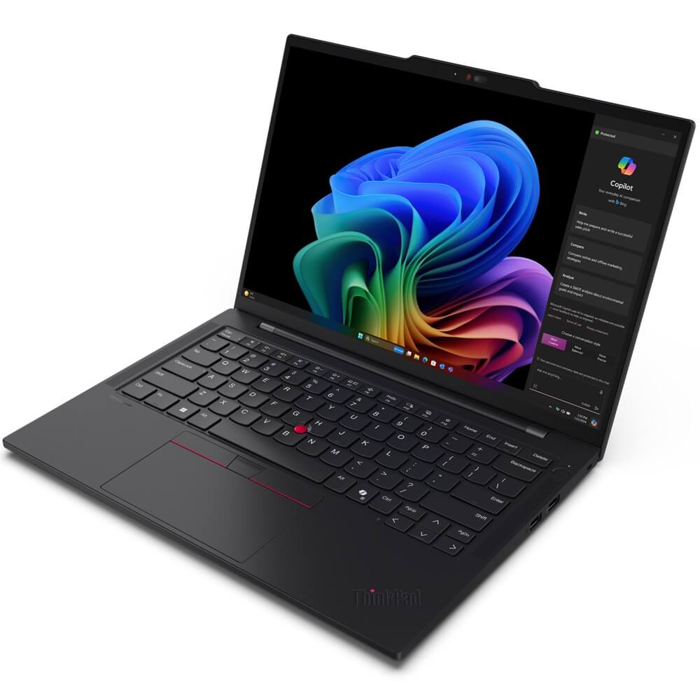 Lenovo ThinkPad T14s Gen 6 Notebook PC – Snapdragon X Elite X1E-78-100 / 14″ WUXGA / 32GB RAM / 1TB SSD / Win 11 Pro (21N1000