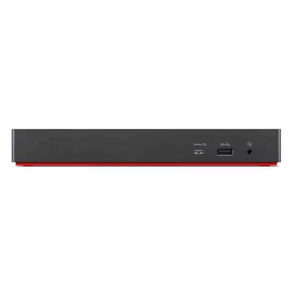 Lenovo ThinkPad Universal Thunderbolt 4 Docking Station (40B00135EU) — front view