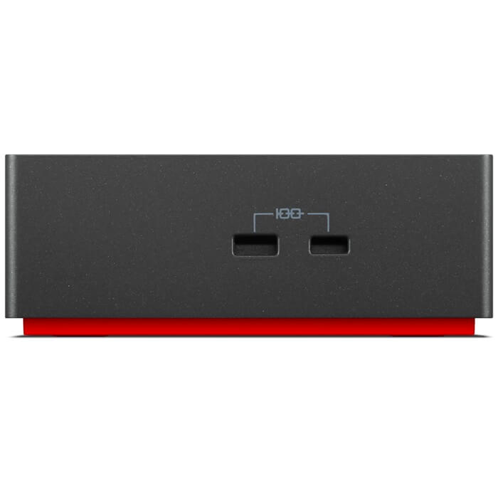 Lenovo ThinkPad Universal USB-C Dock (40AY0090SA) — front view