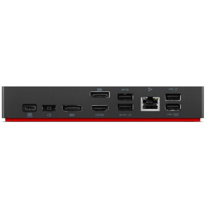 Lenovo ThinkPad Universal USB-C Dock (40AY0090SA) — side view