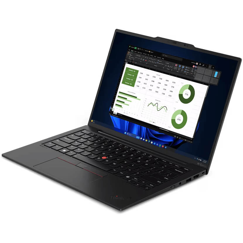 Lenovo ThinkPad X1 Carbon Gen 12 Notebook PC – Core Ultra 7 155U / 14″ WUXGA / 32GB RAM / 1TB SSD / LTE / Win 11 Pro (21KC001
