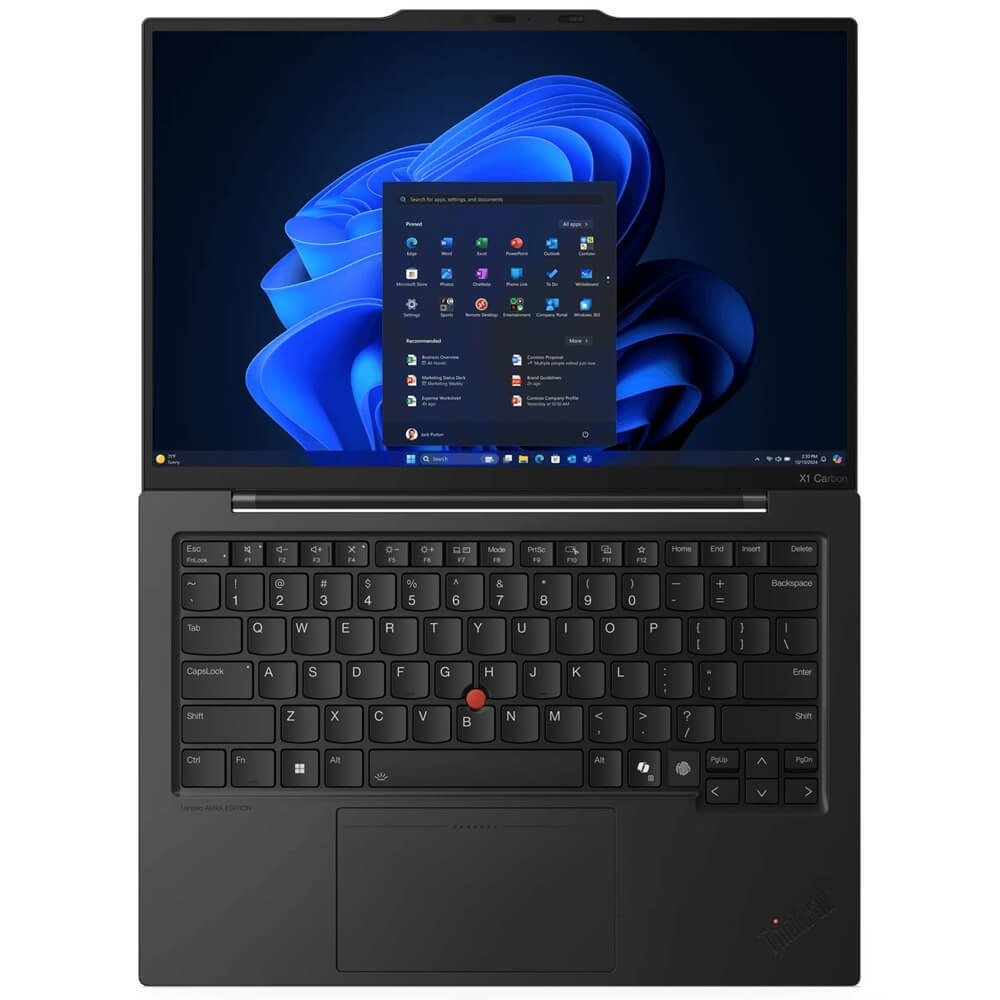 Lenovo ThinkPad X1 Carbon Gen 13 Aura Edition Notebook PC – Core Ultra 7 258V / 14″ WUXGA Touch / 32GB RAM / 1TB SSD / Win 11