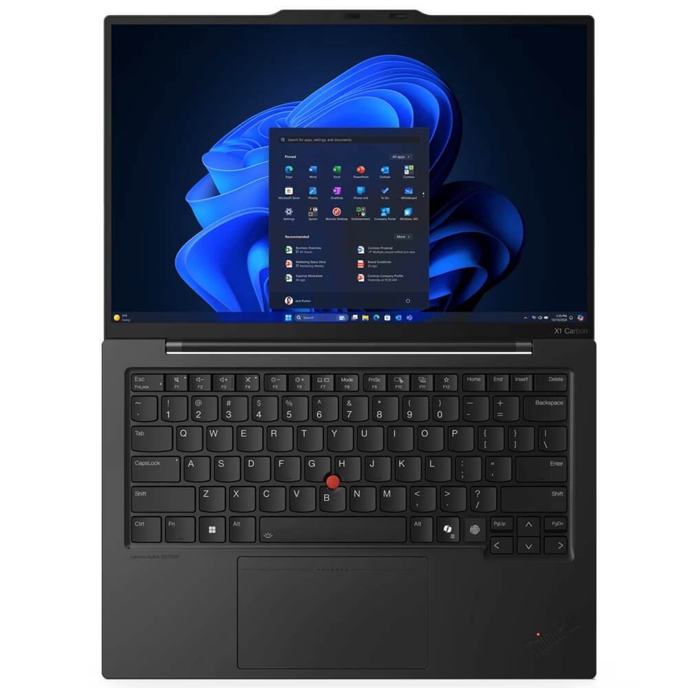 Lenovo ThinkPad X1 Carbon Gen 13 Notebook PC – Core Ultra 7 255U / 14″ WUXGA / 32GB RAM / 1TB SSD / 4G LTE / Win 11 Pro (21NX