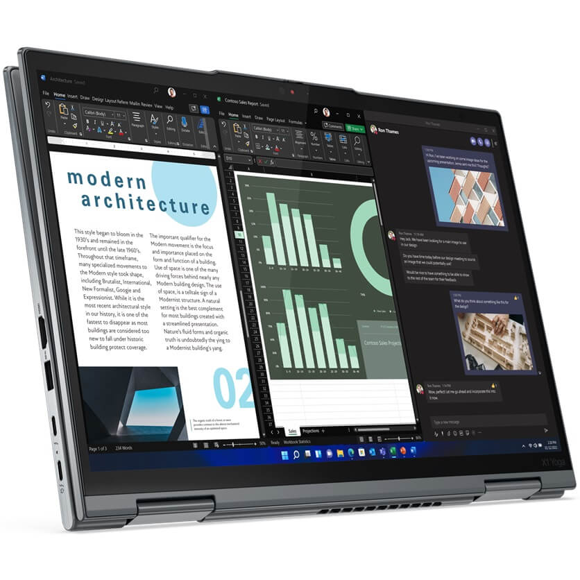 Lenovo ThinkPad X1 Yoga Gen 7 Notebook PC – Core i7-1255U / 14.0″ WUXGA Touch / 16GB RAM / 1TB SSD / LTE / Win 11 Pro (21CD00