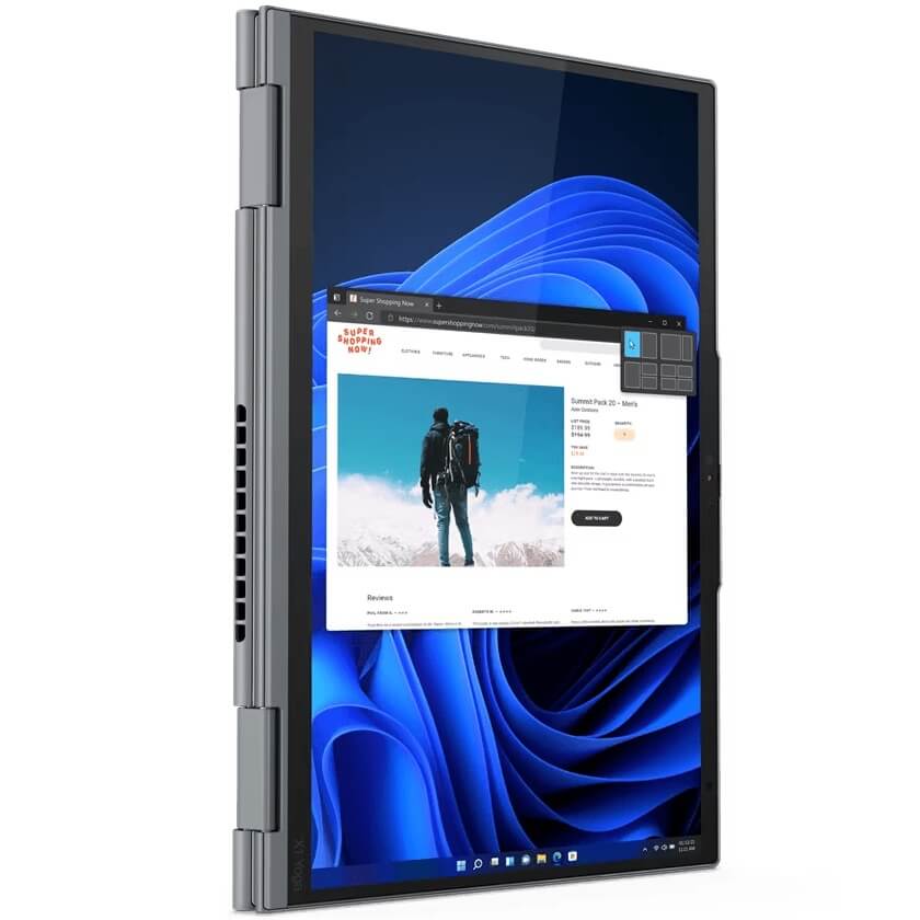 Lenovo ThinkPad X1 Yoga Gen 7 Notebook PC – Core i7-1255U / 14.0″ WUXGA Touch / 16GB RAM / 1TB SSD / LTE / Win 11 Pro (21CD00