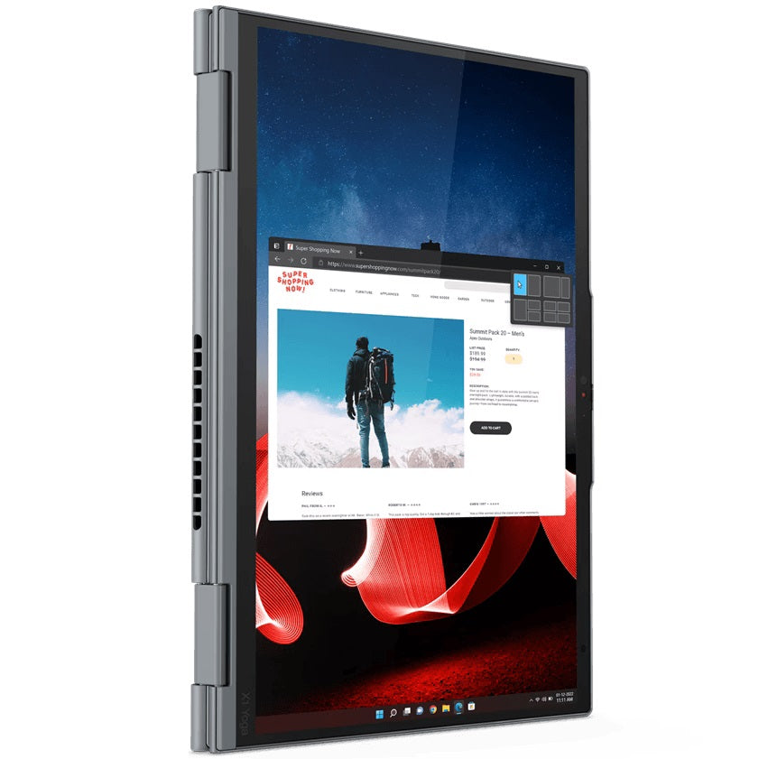 Lenovo ThinkPad X1 Yoga Gen 8 Notebook PC – Core i7-1355U / 14″ WUXGA Touch / 16GB RAM / 1TB SSD / LTE / Win 11 Pro (21HQ001D