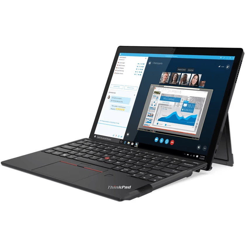 Lenovo ThinkPad X12 Detachable Notebook PC – Core i7-1160G7 / 12.3″ FHD+ Touch / 16GB RAM / 512GB SSD / LTE / Win 11 Pro (20U