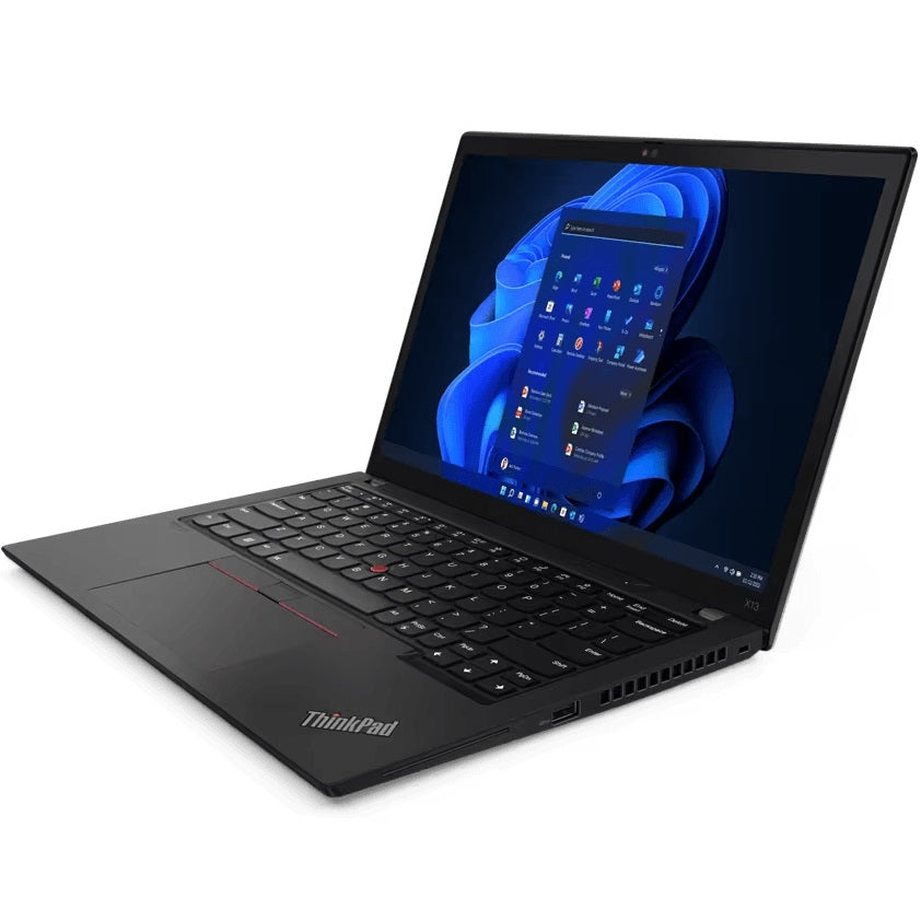 Lenovo ThinkPad X13 Gen 3 Notebook PC – Core i5-1235U / 13.3″ WUXGA / 16GB RAM / 512GB SSD / LTE / Win 11 Pro / Thunder Black
