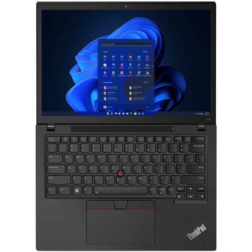 Lenovo ThinkPad X13 Gen 3 Notebook PC – Core i5-1235U / 13.3″ WUXGA / 16GB RAM / 512GB SSD / LTE / Win 11 Pro / Thunder Black