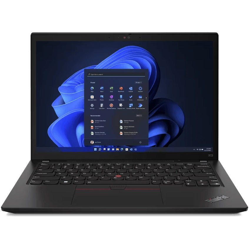 Lenovo ThinkPad X13 Gen 3 Notebook PC – Core i7-1255U / 13.3″ WUXGA / 16GB RAM / 512GB SSD / LTE / Win 11 Pro / Thunder Black