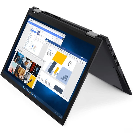 Lenovo ThinkPad X13 Yoga Gen 3 Notebook PC – Core i5-1235U / 13.3″ WUXGA Touch / 8GB RAM / 512GB SSD / LTE / Win 11 Pro (21AW000AZA) image 2