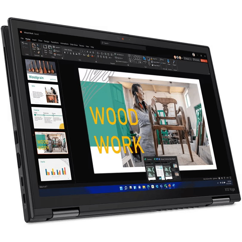 Lenovo ThinkPad X13 Yoga Gen 3 Notebook PC – Core i5-1235U / 13.3″ WUXGA Touch / 8GB RAM / 512GB SSD / LTE / Win 11 Pro (21AW