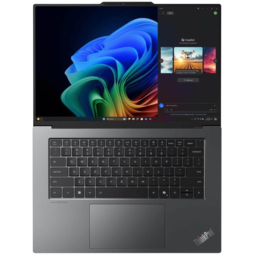Lenovo ThinkPad X9-15 Gen 1 Aura Edition Notebook PC – Core Ultra 7 258V / 15.3″ 2.8K OLED Touch / 32GB RAM / 1TB SSD / Win 1