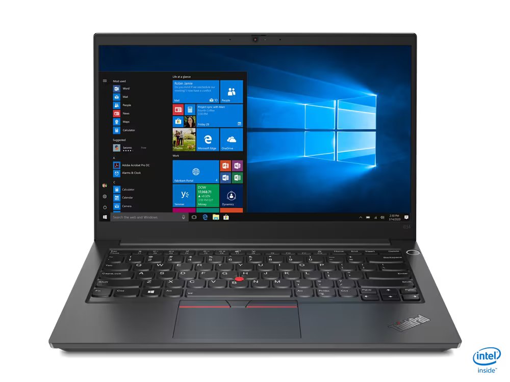 Lenovo ThinkPad E14 Gen 2 Notebook PC – Core i7-1165G7 / 14.0″ FHD / 8GB RAM / 512GB SSD / Win 10 Pro (20TA000NPE)