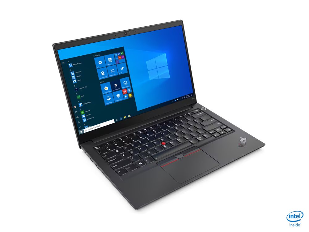 Lenovo ThinkPad E14 Gen 2 Notebook PC – Core i5-1135G7 / 14.0″ FHD / 8GB RAM / 512GB SSD / Win 11 Pro (20TA00FRPE) — front vi