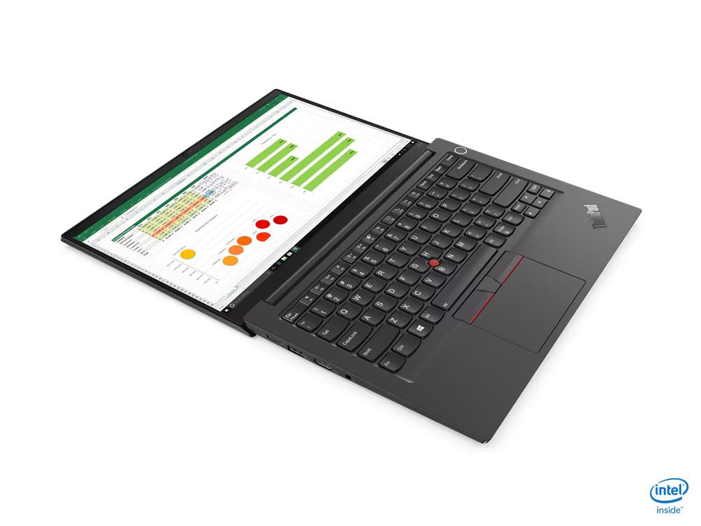 Lenovo ThinkPad E14 Gen 2 Notebook PC – Core i5-1135G7 / 14.0″ FHD / 8GB RAM / 512GB SSD / Win 10 Pro (20TA0012PE) — side vie
