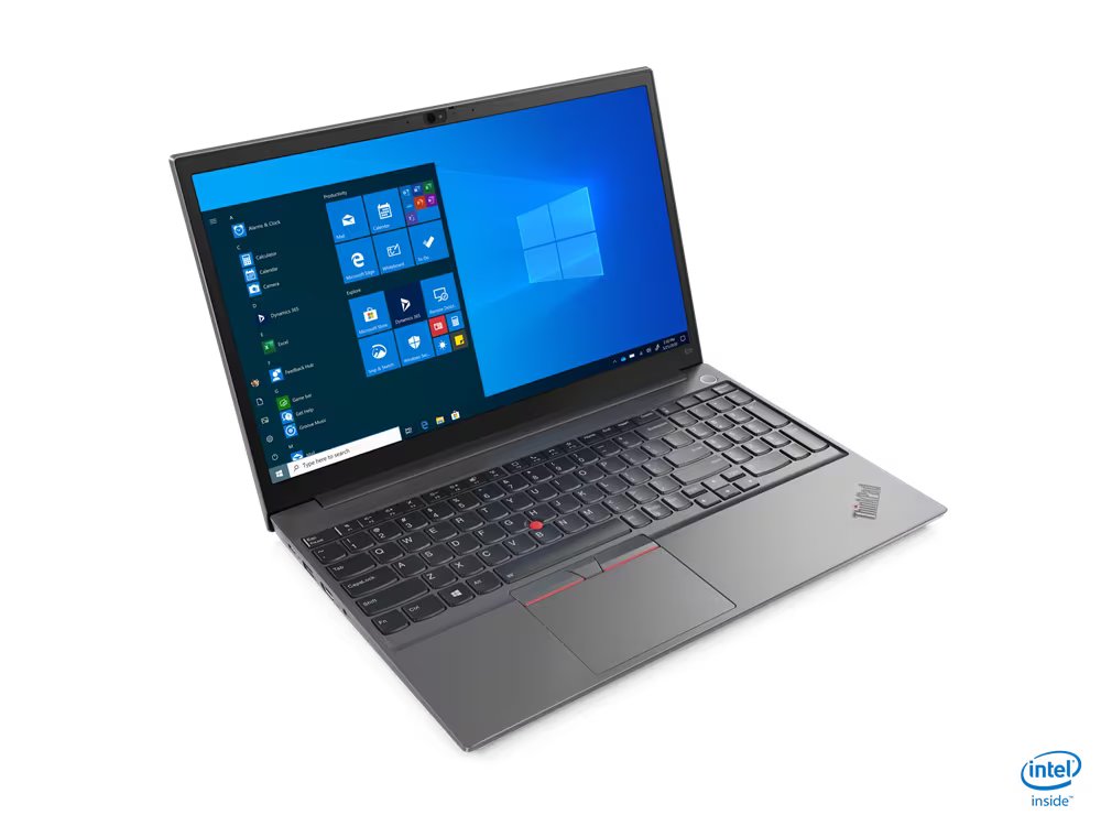Lenovo ThinkPad E15 Gen 2 Notebook PC – Core i7-1165G7 / 15.6″ FHD / 8GB RAM / 512GB SSD / Win 11 Pro (20TD00F7PE) — front vi