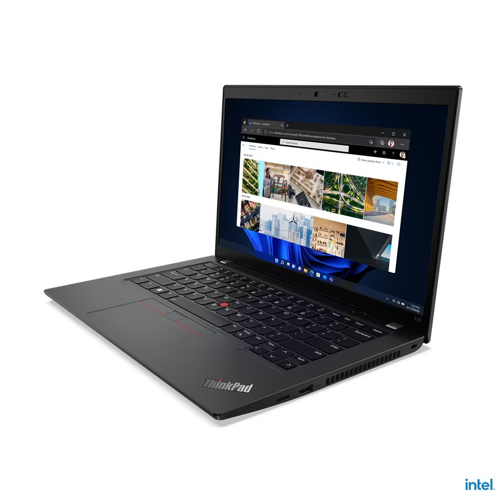 Lenovo ThinkPad L14 Gen 3 Notebook PC – Core i7-1255U / 14.0″ FHD / 16GB RAM / 512GB SSD / Win 11 Pro / Thunder Black (21C100