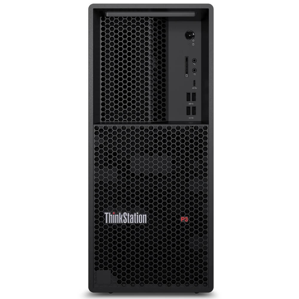 Lenovo ThinkStation P3 Tower Workstation Desktop PC – Core i7-13700 / 16GB RAM / 512GB SSD / Win 11 Pro (30GS000TSA) image 1