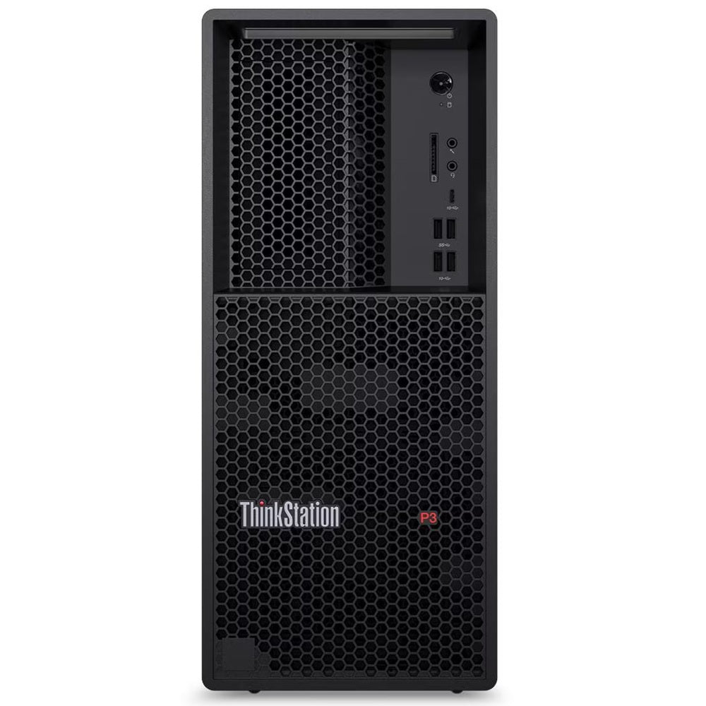 Lenovo ThinkStation P3 Tower AI-Ready Workstation PC – Core i7-14700K / 32GB RAM / 1TB SSD / NVIDIA T1000 8GB / Win 11 Pro (30GS00AMSA) image 1