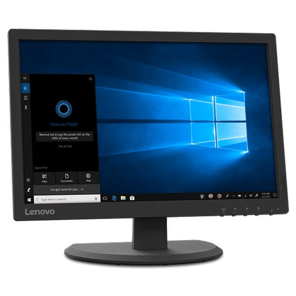 Lenovo ThinkVision E20-20 19.5-inch HD IPS LED Monitor (62BBKAT1SA) — front view