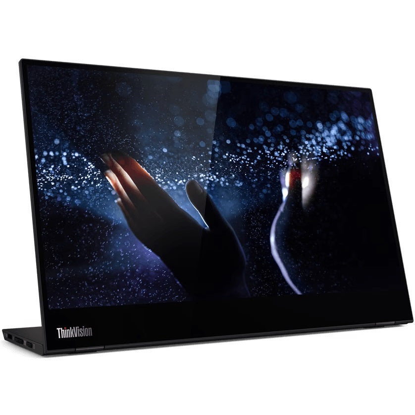 Lenovo ThinkVision M14t 14-inch Full HD IPS Touchscreen Monitor (62A3UAT1WL) — front view