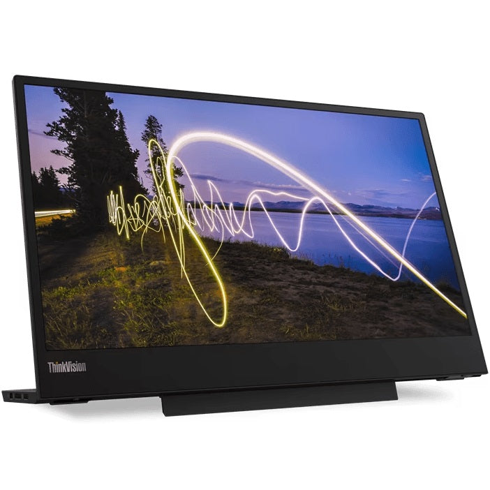 Lenovo ThinkVision M15 15.6-inch Full HD Portable Monitor (62CAUAT1WL) — rear view