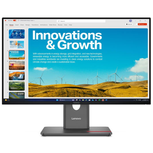 Lenovo ThinkVision P24QD-40 23.8″ QHD IPS Monitor (64B1GAT1SA) image 1