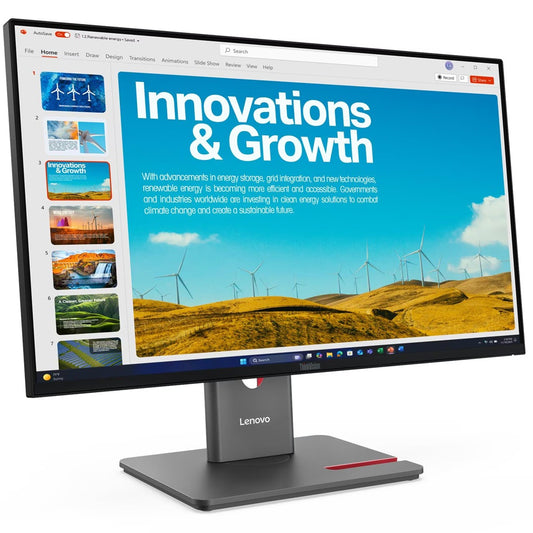 Lenovo ThinkVision P24QD-40 23.8″ QHD IPS Monitor (64B1GAT1SA) image 2
